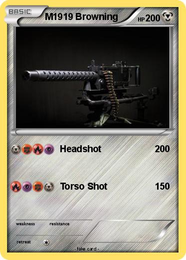 Pokemon M1919 Browning