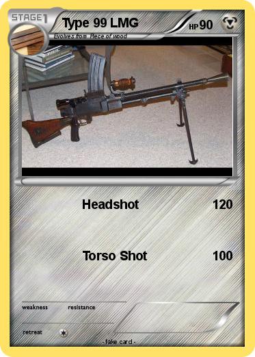 Pokemon Type 99 LMG