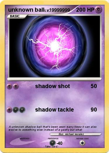 Pokemon unknown ball