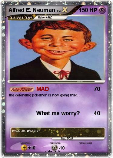 Pokemon Alfred E. Neuman