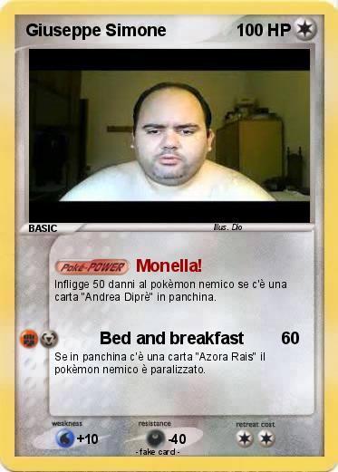 Pokemon Giuseppe Simone
