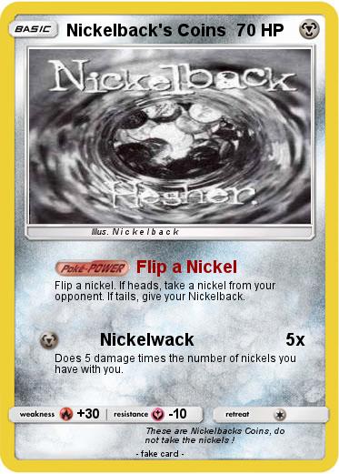 Pokemon Nickelback's Coins