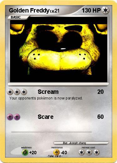 Pokemon Golden Freddy