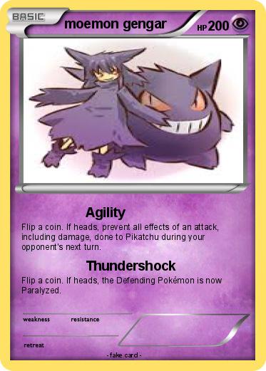 Pokemon moemon gengar