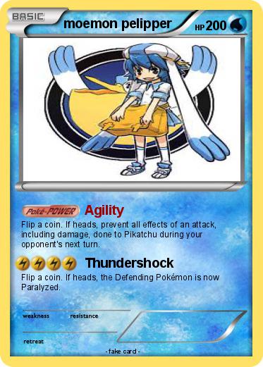 Pokemon moemon pelipper