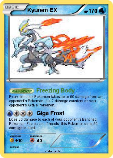 Pokemon Kyurem EX