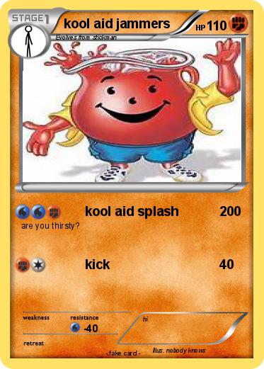 Pokemon kool aid jammers