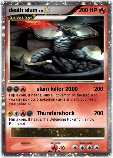Pokemon death slam