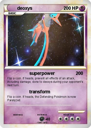 Pokemon deoxys