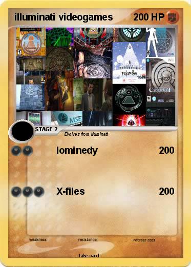 Pokemon illuminati videogames