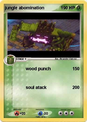 Pokemon jungle abomination