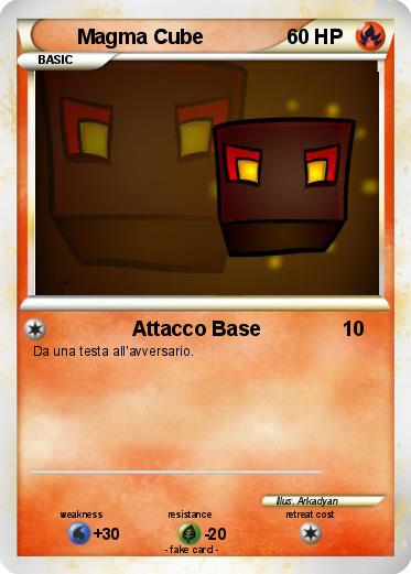 Pokemon Magma Cube