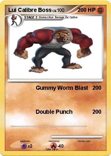 Pokemon Lui Calibre Boss