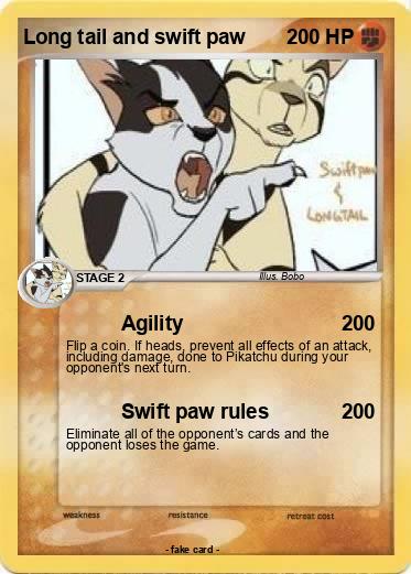 Pokemon Long tail and swift paw