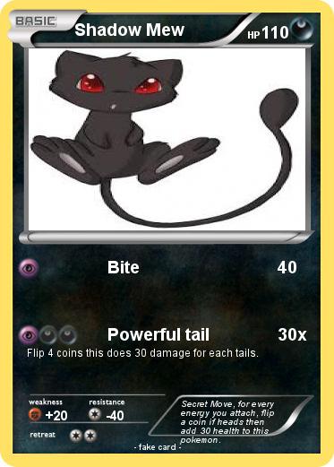 Pokemon Shadow Mew