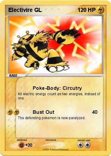 Pokemon Electivire GL