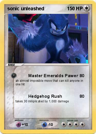 Pokemon sonic unleashed