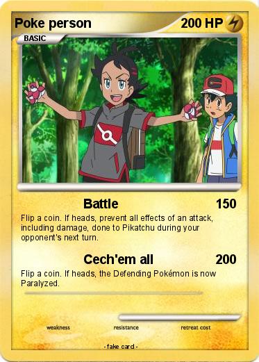 Pokemon Poke person