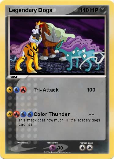 Pokemon Legendary Dogs