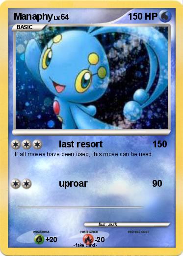Pokemon Manaphy