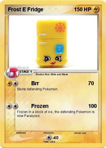 Pokemon Frost E Fridge