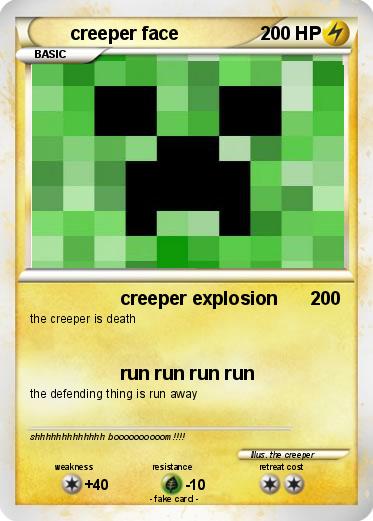 Pokemon creeper face