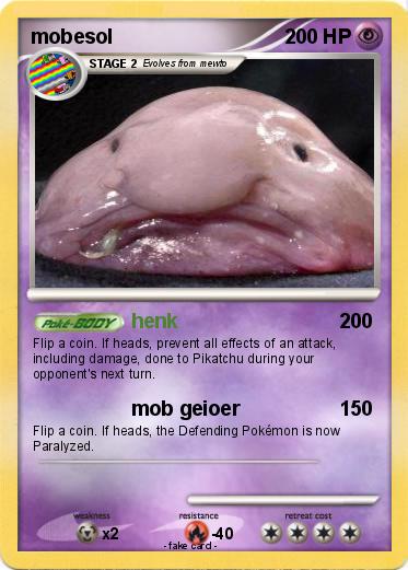 Pokemon mobesol