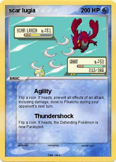 Pokemon scar lugia