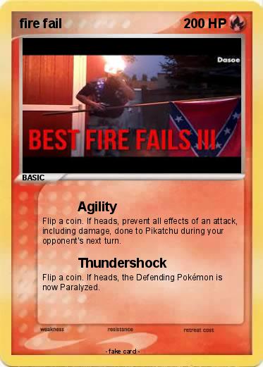 Pokemon fire fail
