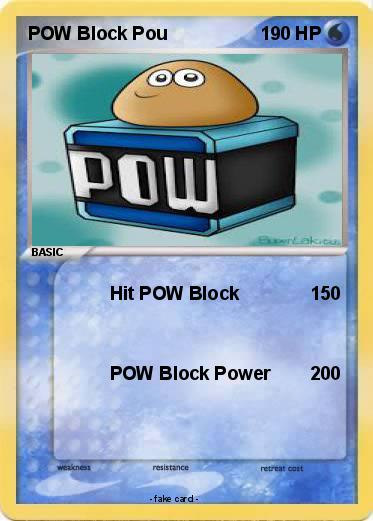 Pokemon POW Block Pou
