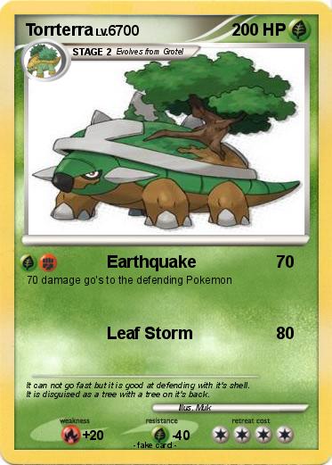 Pokemon Torrterra Pokemon Torrterra