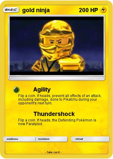 Pokemon gold ninja