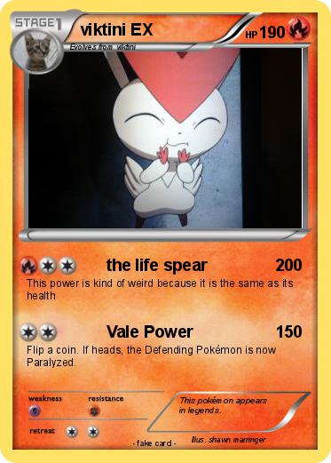 Pokemon viktini EX