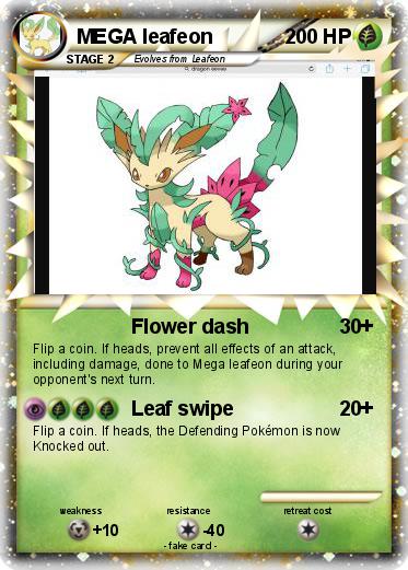 Pokemon MEGA leafeon
