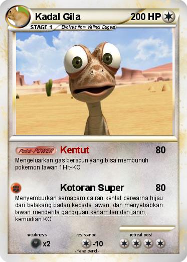 Pokemon Kadal Gila