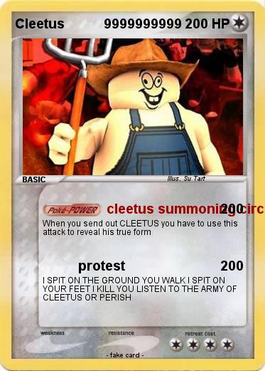 Pokemon Cleetus           9999999999