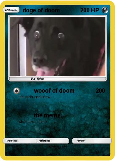 Pokemon doge of doom