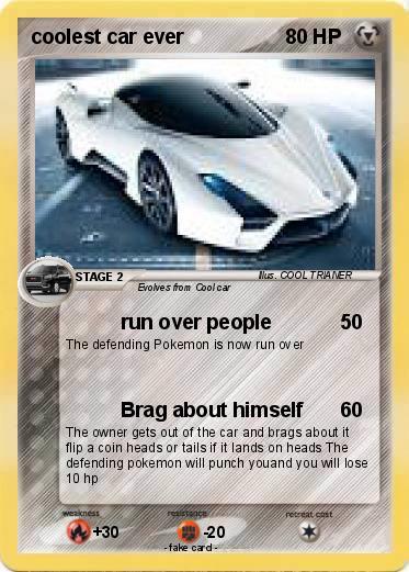Pokemon coolest car ever