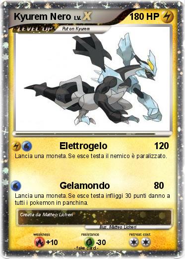 Pokemon Kyurem Nero