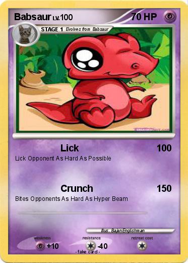 Pokemon Babsaur