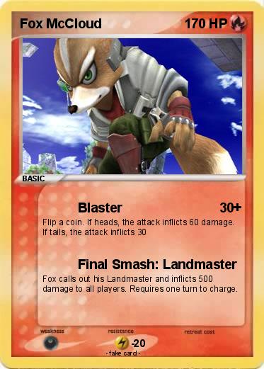 Pokemon Fox McCloud