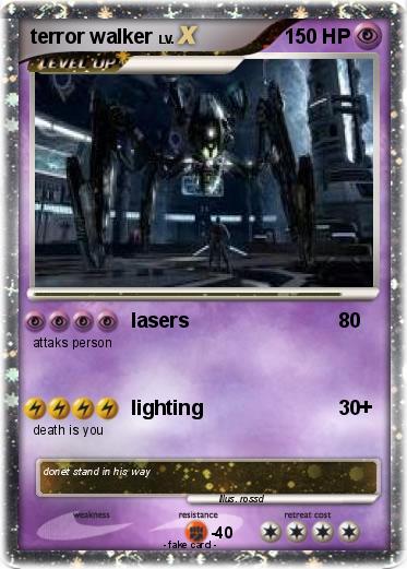Pokemon terror walker