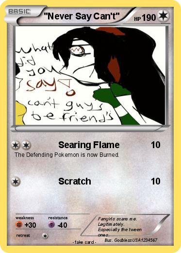 Pokemon "Never Say Can't"