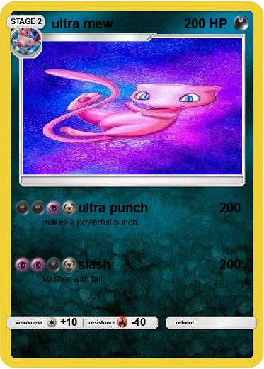 Pokemon ultra mew