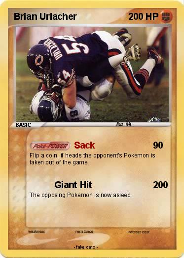 Pokemon Brian Urlacher