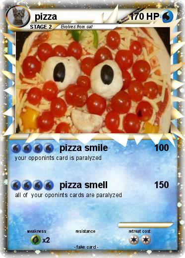 Pokemon pizza