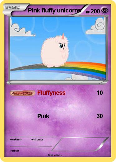 Pokemon Pink fluffy unicorns