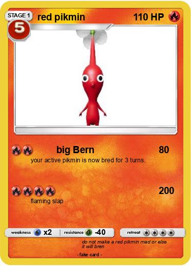 Pokemon red pikmin