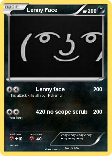 Pokemon Lenny Face