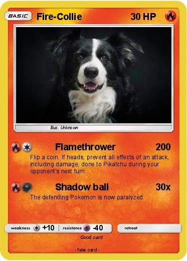 Pokemon Fire-Collie